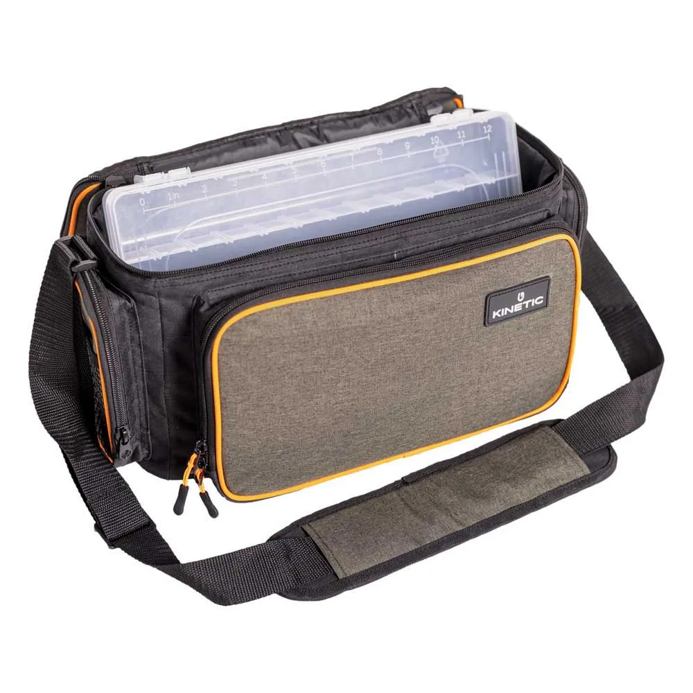 Купить Kinetic G278-035-094 сумка для приманок G278  Grey / Orange 46 x 22 x 20 cm 7ft.ru в интернет магазине Семь Футов