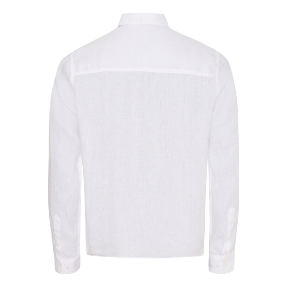 Купить Sea ranch 22-7-276-1000-3XL Рубашка с длинным рукавом Neil Linen Белая White 3XL 7ft.ru в интернет магазине Семь Футов