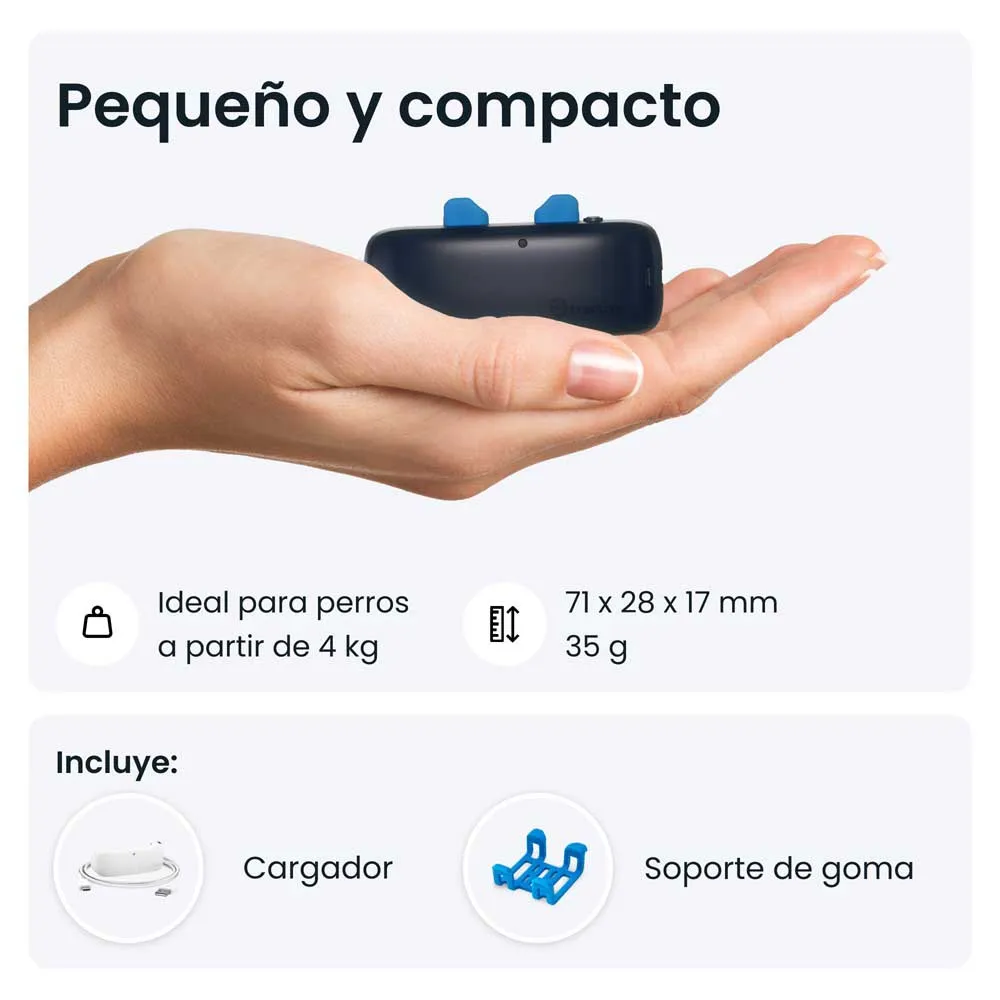 Купить Tractive TRDOG6MT GPS-локатор Голубой  Blue 7ft.ru в интернет магазине Семь Футов