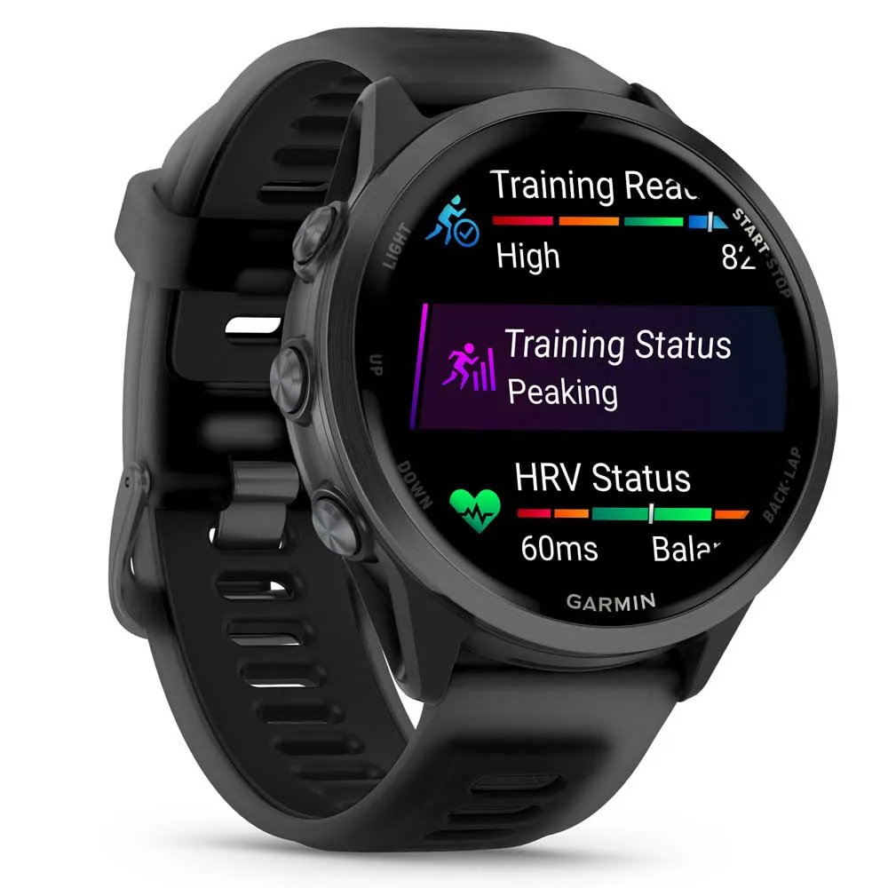 Купить Garmin 010-02971-00 Reloj Forerunner 570 47 mm Черный  Slate Gray Aluminum / Translucent Black / Black 7ft.ru в интернет магазине Семь Футов
