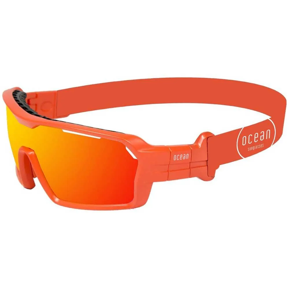 Купить Ocean sunglasses 3700.5X поляризованные солнцезащитные очки Chameleon Красный Matte Red Red Strap/CAT3 7ft.ru в интернет магазине Семь Футов