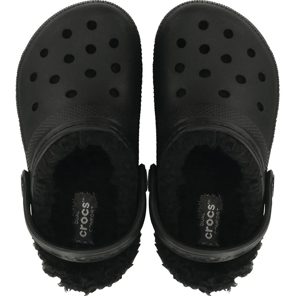 Купить Crocs 207010-060b-c12 Деревянные башмаки Classic Lined K Black / Black 35x25x15 EU 29 7ft.ru в интернет магазине Семь Футов