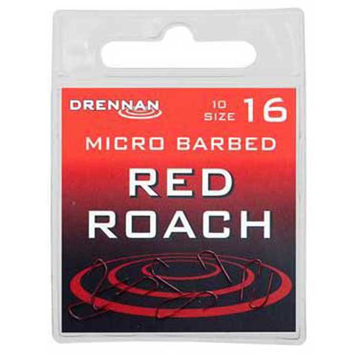 Купить Drennan HSRR016 Roach Зубчатый Крюк Красный  Red 16 7ft.ru в интернет магазине Семь Футов