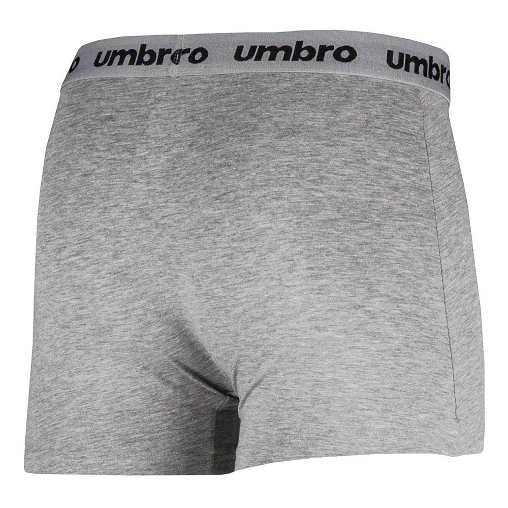 Купить Umbro 64012U-263-S Боксёр Logo 2 Единицы Серый  Grey Marl S 7ft.ru в интернет магазине Семь Футов