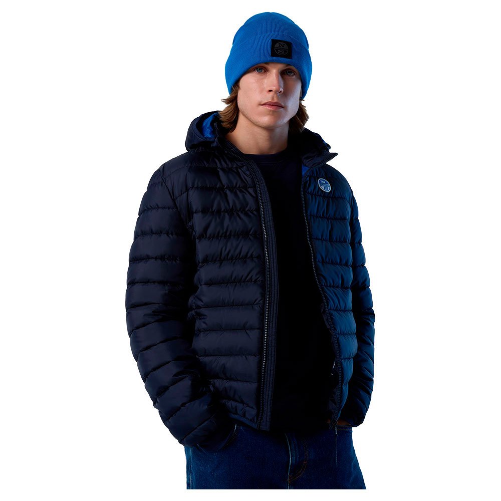 Купить North sails 603222-0802-L Куртка Sky Голубой  Navy Blue M 7ft.ru в интернет магазине Семь Футов