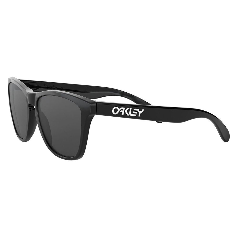 Купить Oakley 24-306 Frogskins Солнцезащитные Очки Polished Black Grey/CAT3 7ft.ru в интернет магазине Семь Футов