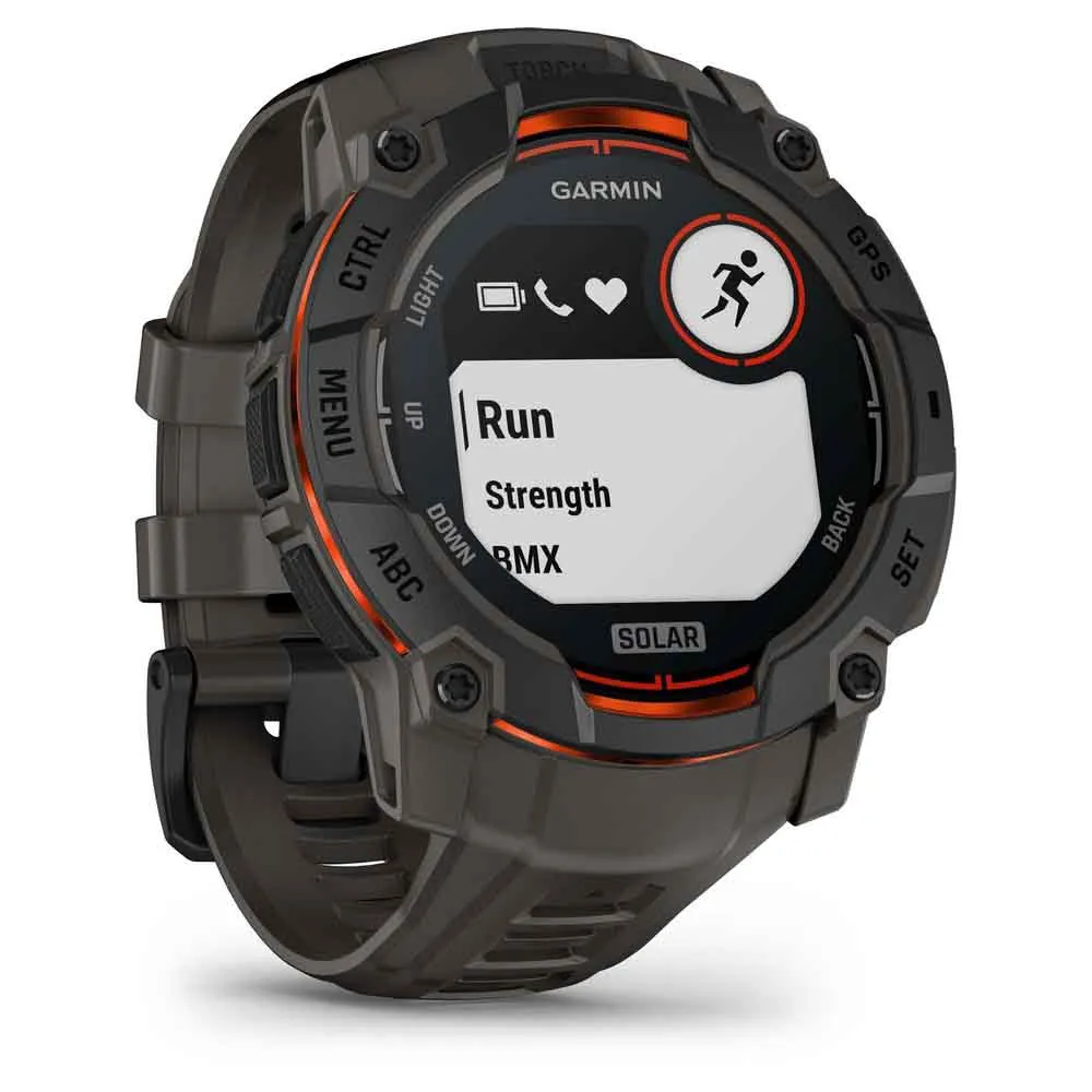 Купить Garmin 010-02935-00 Часы Instinct 3 50 mm Solar Черный  Black / Carbon 7ft.ru в интернет магазине Семь Футов