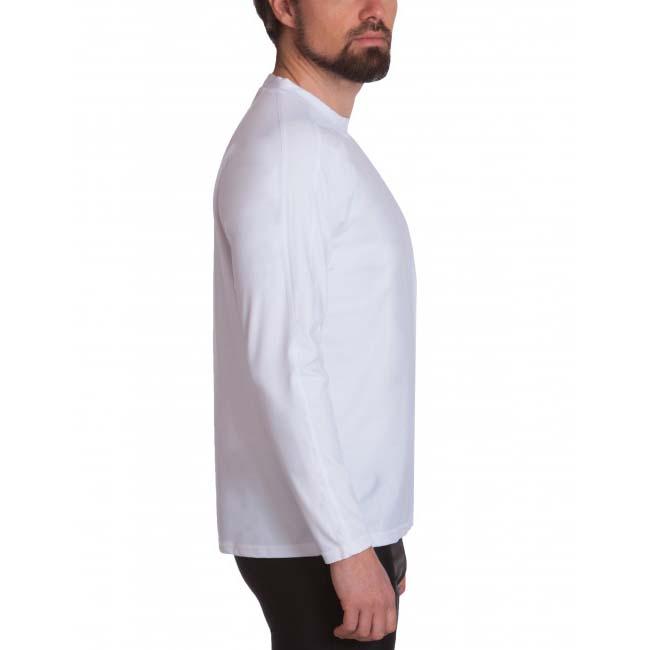 Купить Iq-uv 6491222100-604XL UV 300 Loose Fit Футболка с длинным рукавом Белая White 4XL 7ft.ru в интернет магазине Семь Футов