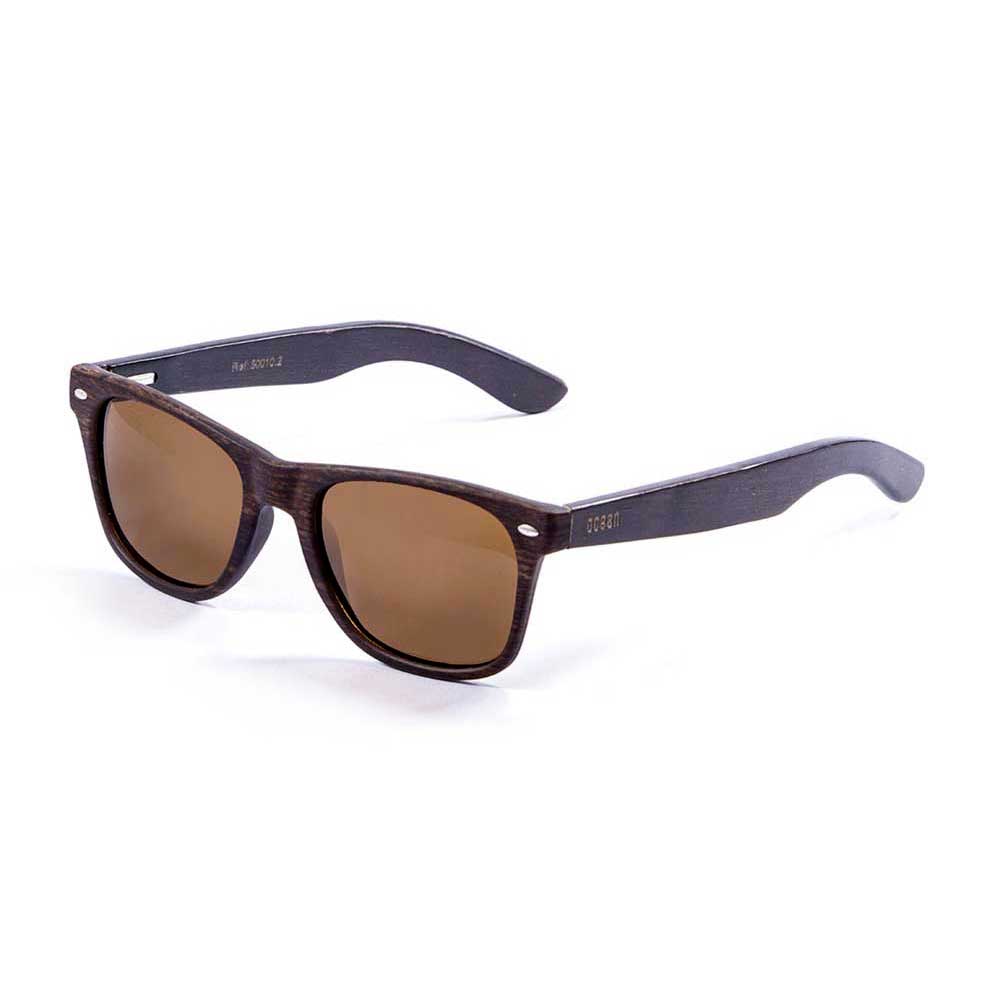 Купить Ocean sunglasses 50010.2 Деревянные поляризованные солнцезащитные очки Beach Brown / Brown Dark / Brown 7ft.ru в интернет магазине Семь Футов