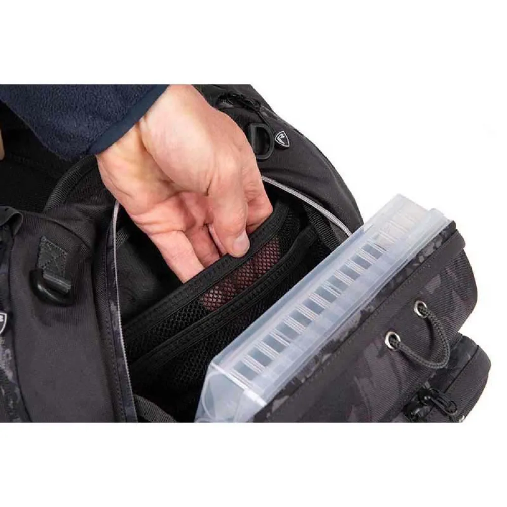 Купить Fox rage nlu150 поясная сумка Camo Voyager Chest Black Camo 40x30x20 7ft.ru в интернет магазине Семь Футов