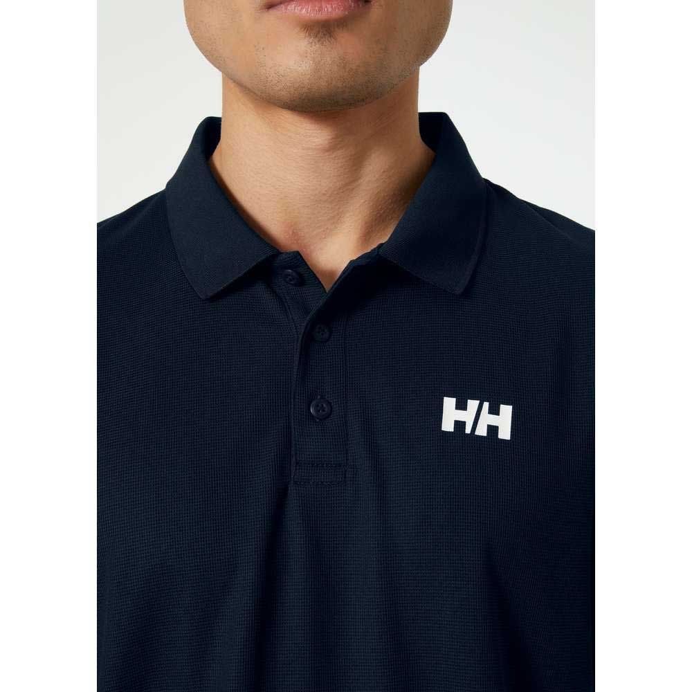 Купить Helly hansen 34207_598-S Поло с короткими рукавами Ocean Голубой Navy S 7ft.ru в интернет магазине Семь Футов