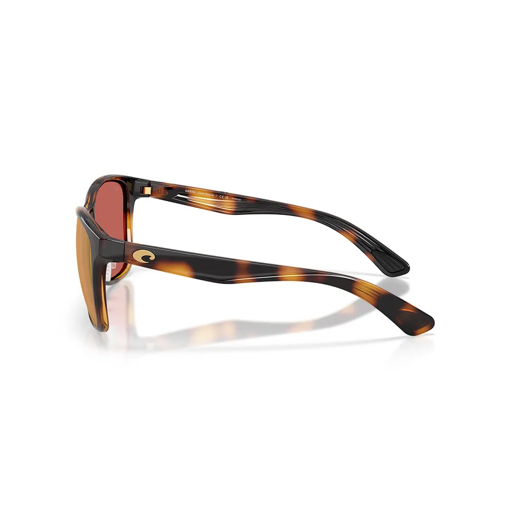 Купить Costa 06s9127-91270557 поляризованные солнцезащитные очки Luna nueva Tortoise 20x10x10 Gold Mirror 580P/CAT3 7ft.ru в интернет магазине Семь Футов