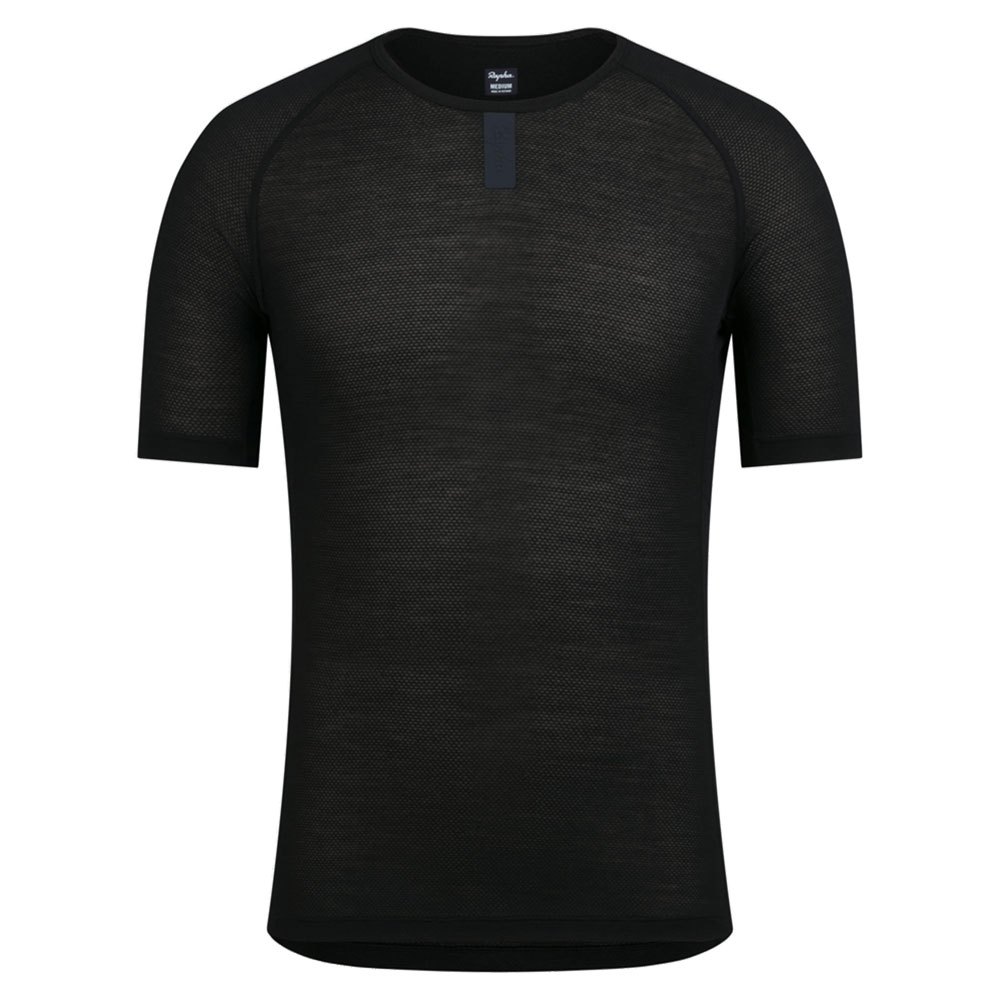 Купить Rapha BFM01XXBCLLRG Базовый слой с коротким рукавом Merino Lightweight Черный Black / Black L 7ft.ru в интернет магазине Семь Футов