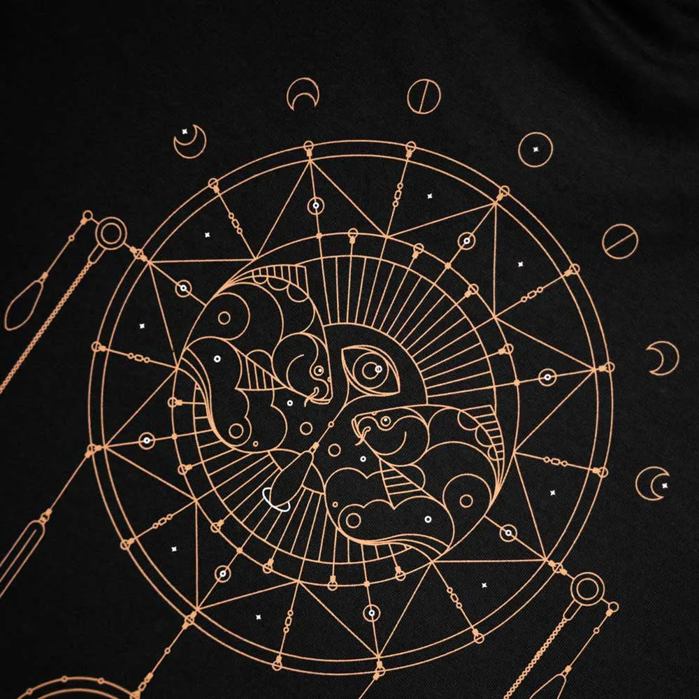 Купить Kumu e-007530000320030000 Футболка с коротким рукавом Dreamcatcher Black 30x20x5 L 7ft.ru в интернет магазине Семь Футов