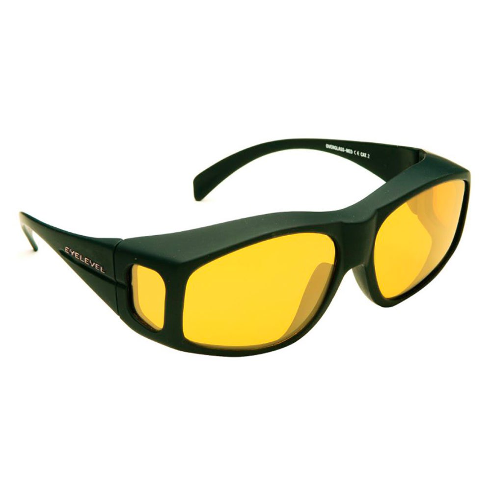 Купить Eyelevel 269135 Поверх поляризованных солнцезащитных очков Medium Sport Black Yellow/CAT2 7ft.ru в интернет магазине Семь Футов
