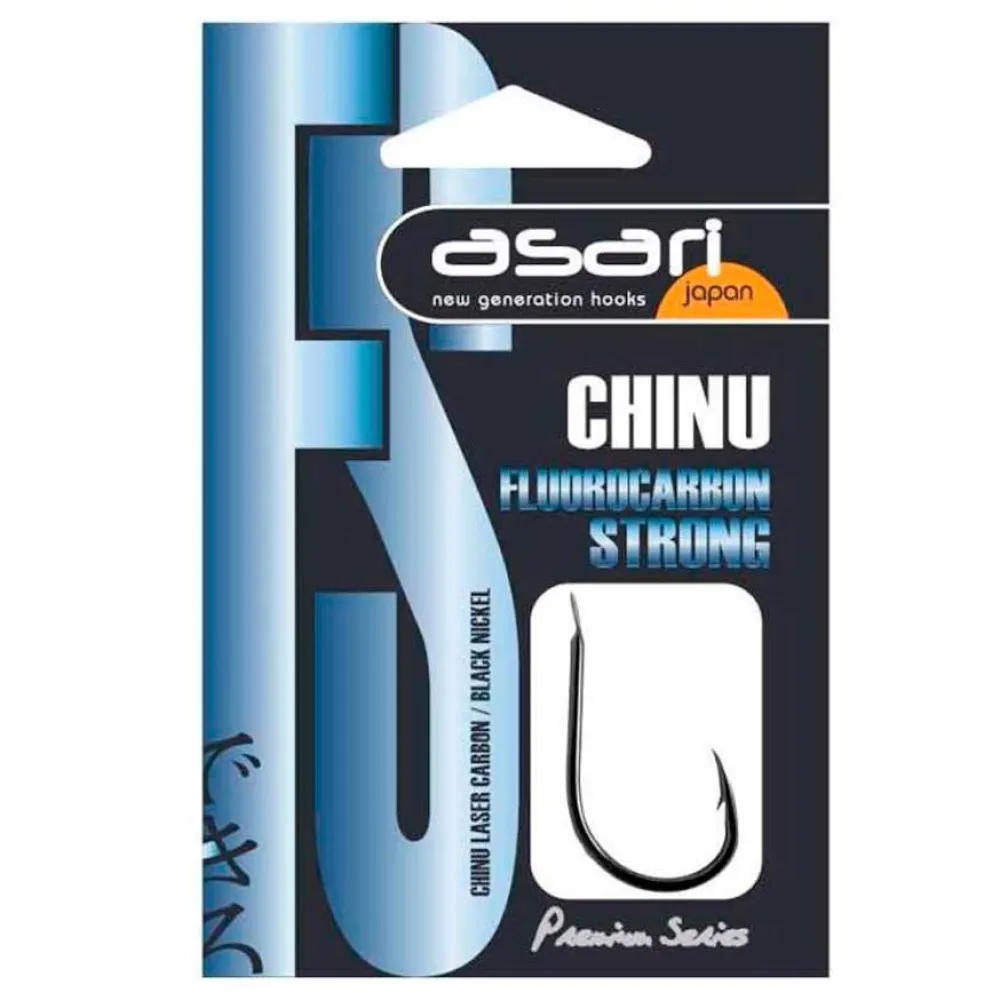 Купить Asari acnh-8 связанный крючок Chinu Fluorocarbon Strong Black Nickel 15x10x5 7ft.ru в интернет магазине Семь Футов