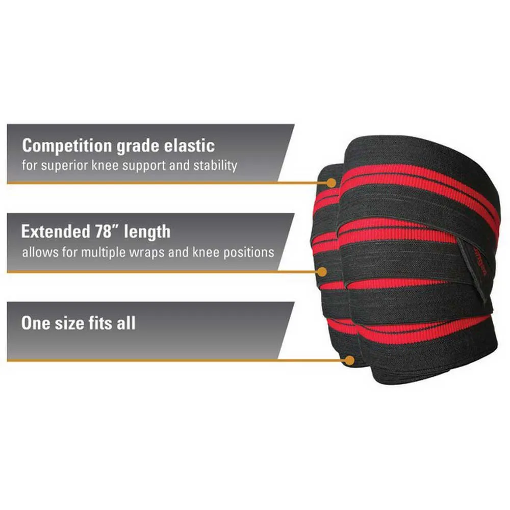 Купить Harbinger 361194-redlinekneewraps Наколенники Red Line Black / Red 15x10x8 7ft.ru в интернет магазине Семь Футов