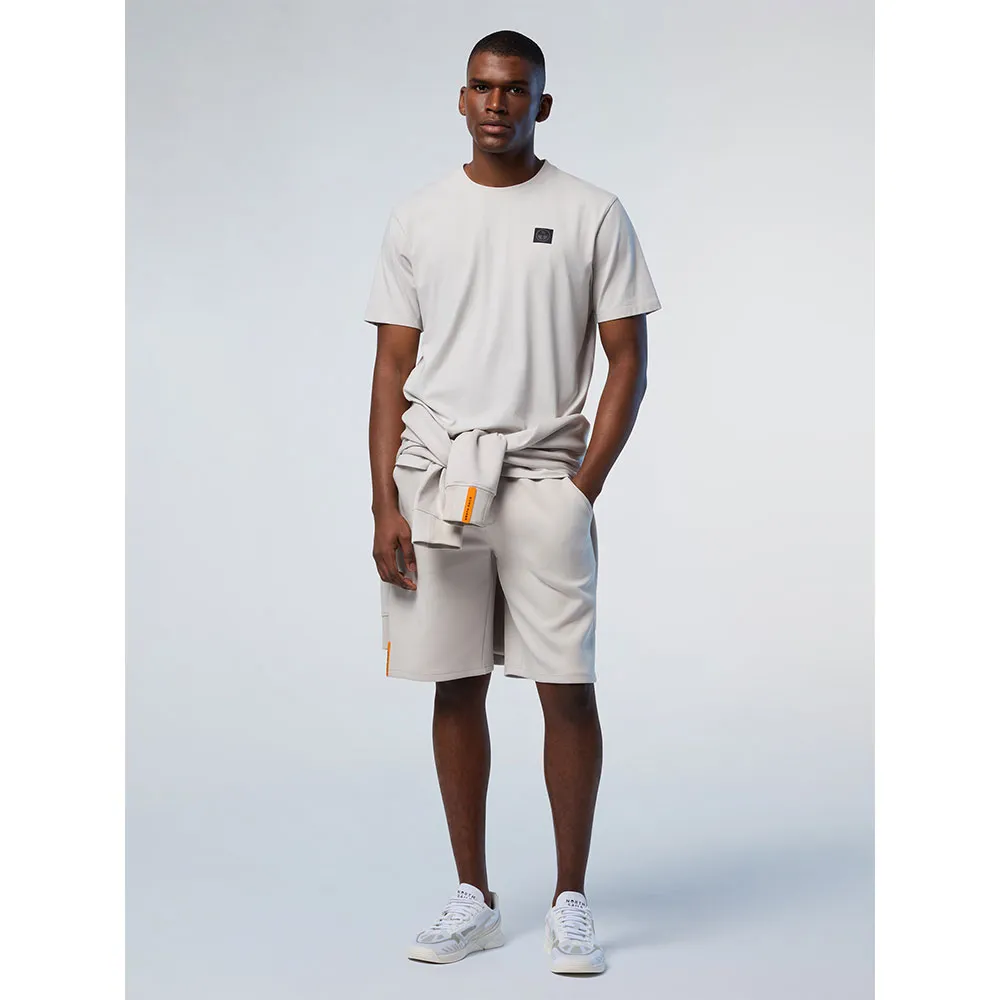 Купить North sails 693037-0905-XXL Футболка с коротким рукавом Logo 693037 Белая Vapor Grey 2XL 7ft.ru в интернет магазине Семь Футов