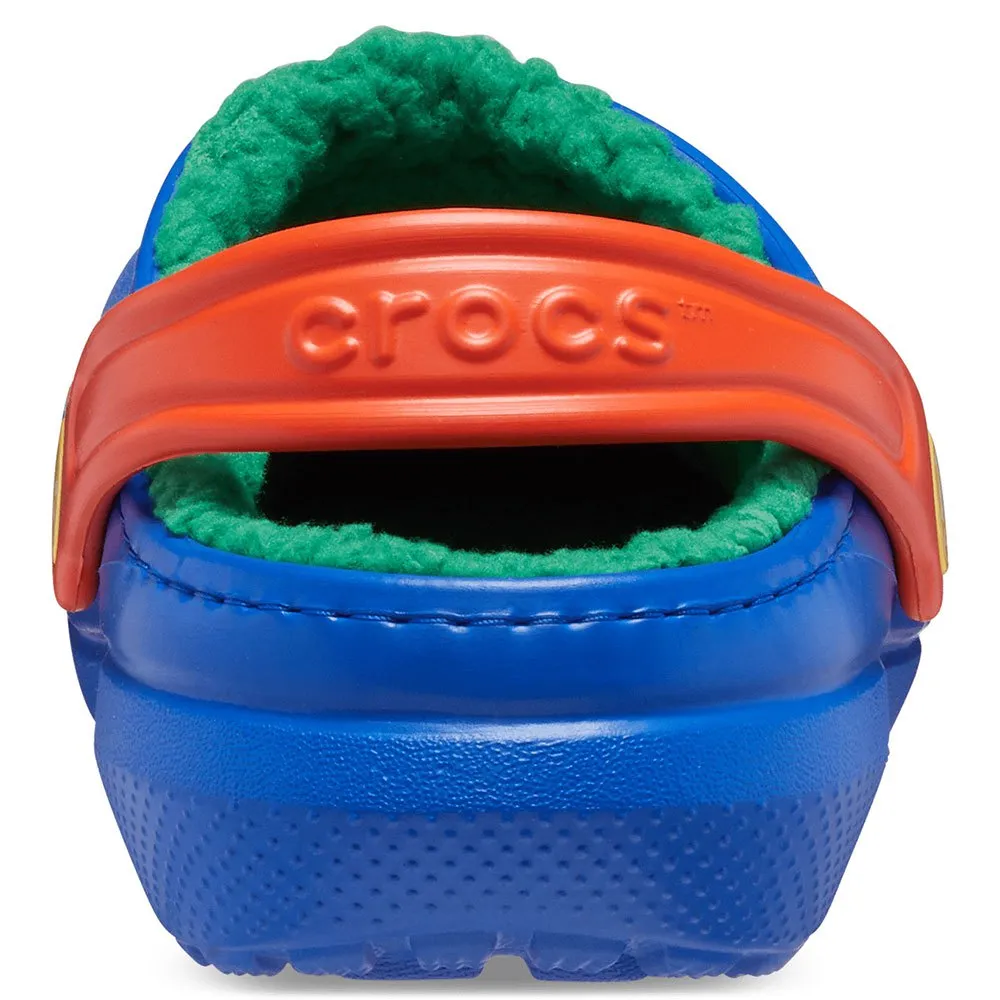 Купить Crocs 207009-4lb-c8 Деревянные башмаки Classic Lined Blue Bolt / Multi 35x25x15 EU 24 7ft.ru в интернет магазине Семь Футов