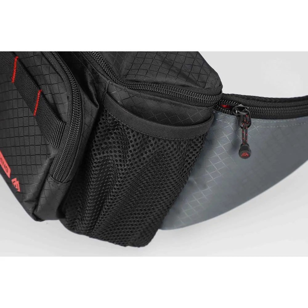 Купить Mikado UWI-025 поясная сумка Fanny  Black / Grey 24 x 18 x 13 c. 7ft.ru в интернет магазине Семь Футов