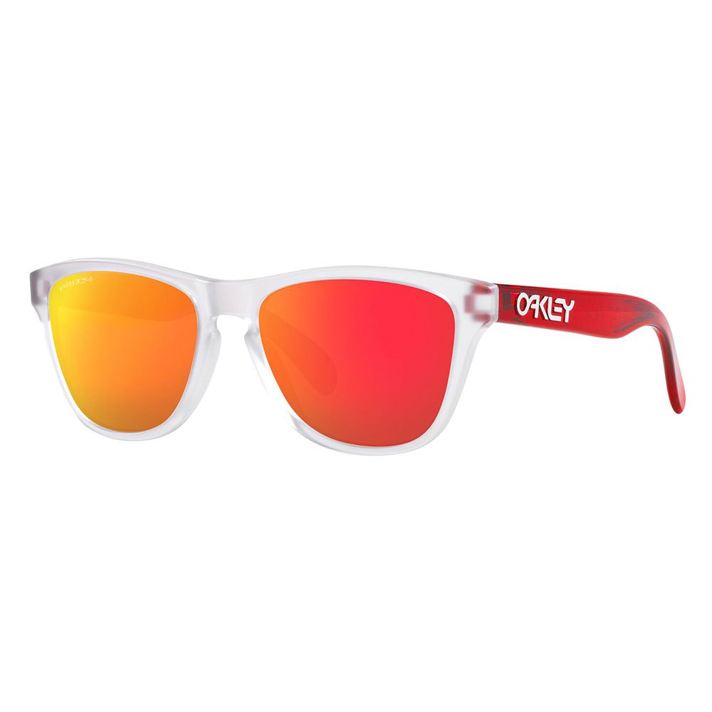 Купить Oakley OJ9009-0848 Frogskins XXS Prizm Молодежные солнцезащитные очки Matte Clear Prizm Ruby/CAT3 7ft.ru в интернет магазине Семь Футов