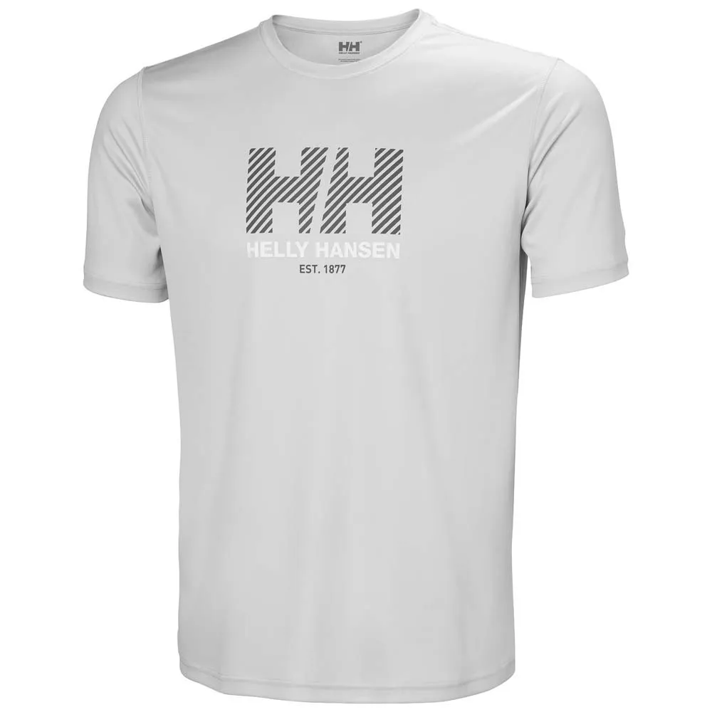 Купить Helly hansen 49574_853-L Базовый слой с коротким рукавом Tech Graphic 2.0 Grey Fog L 7ft.ru в интернет магазине Семь Футов