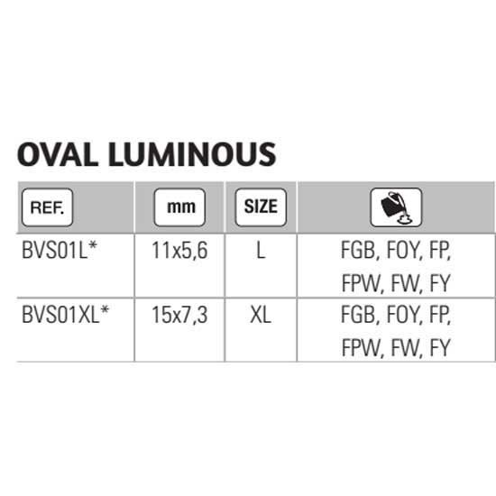 Купить Vercelli BVS01XLFGB Oval Luminous пробки 6 единицы  FGB XL 7ft.ru в интернет магазине Семь Футов