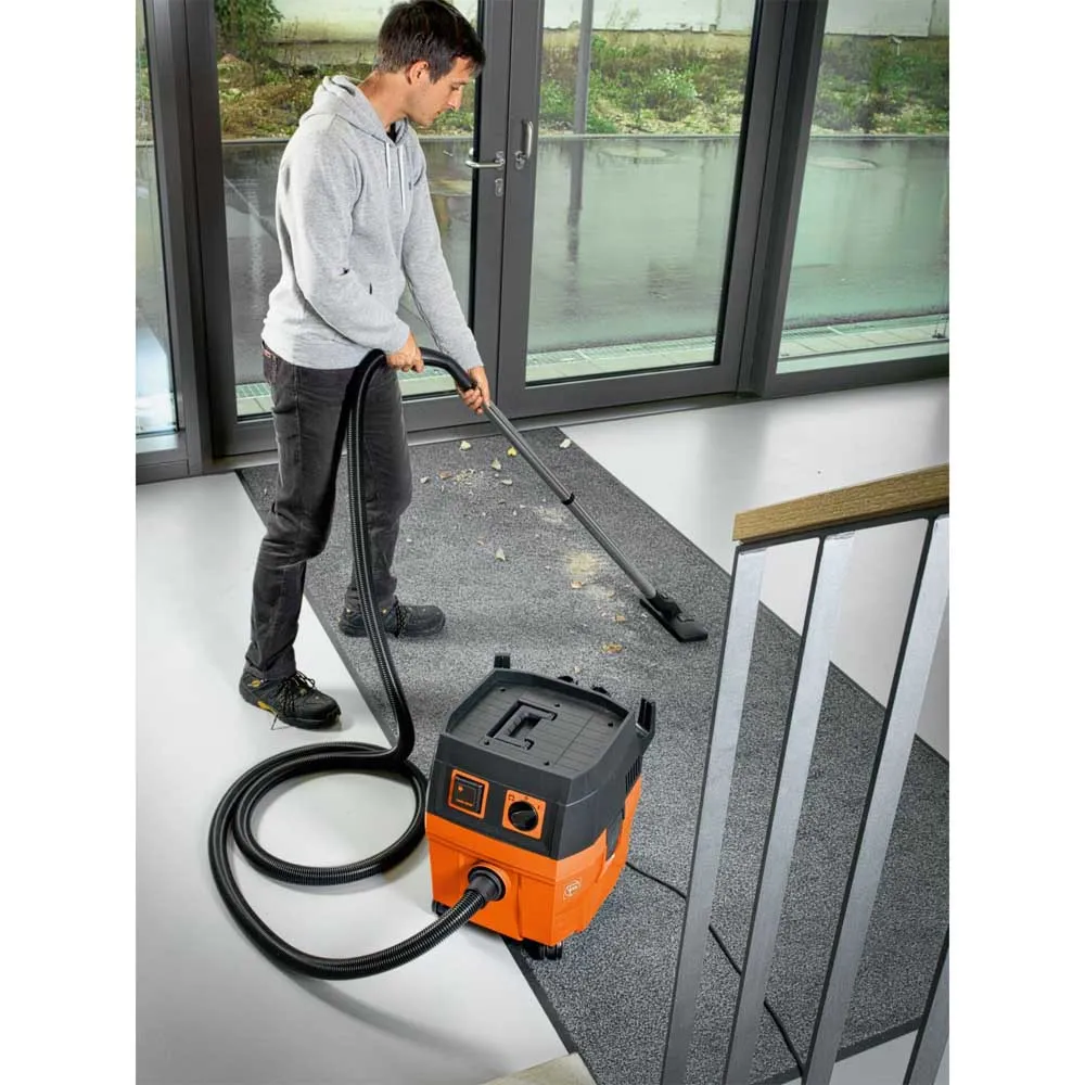 Купить Fein 92035223000 Dustex Hoover 25L 2000W Black / Orange 50x50x35 7ft.ru в интернет магазине Семь Футов