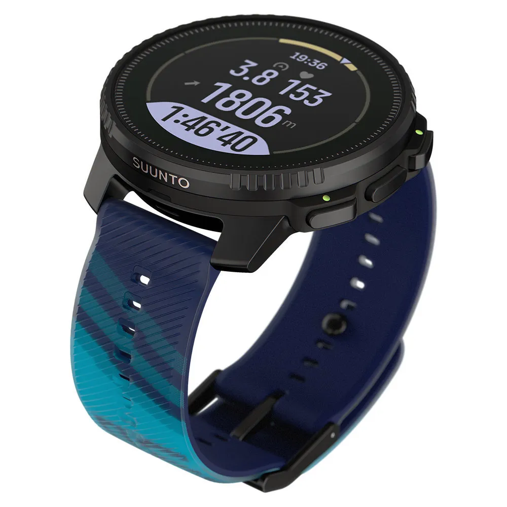 Купить Suunto SS051032000 Часы Vertical Solar UTMB World Series Голубой All Black / Navy Blue 7ft.ru в интернет магазине Семь Футов