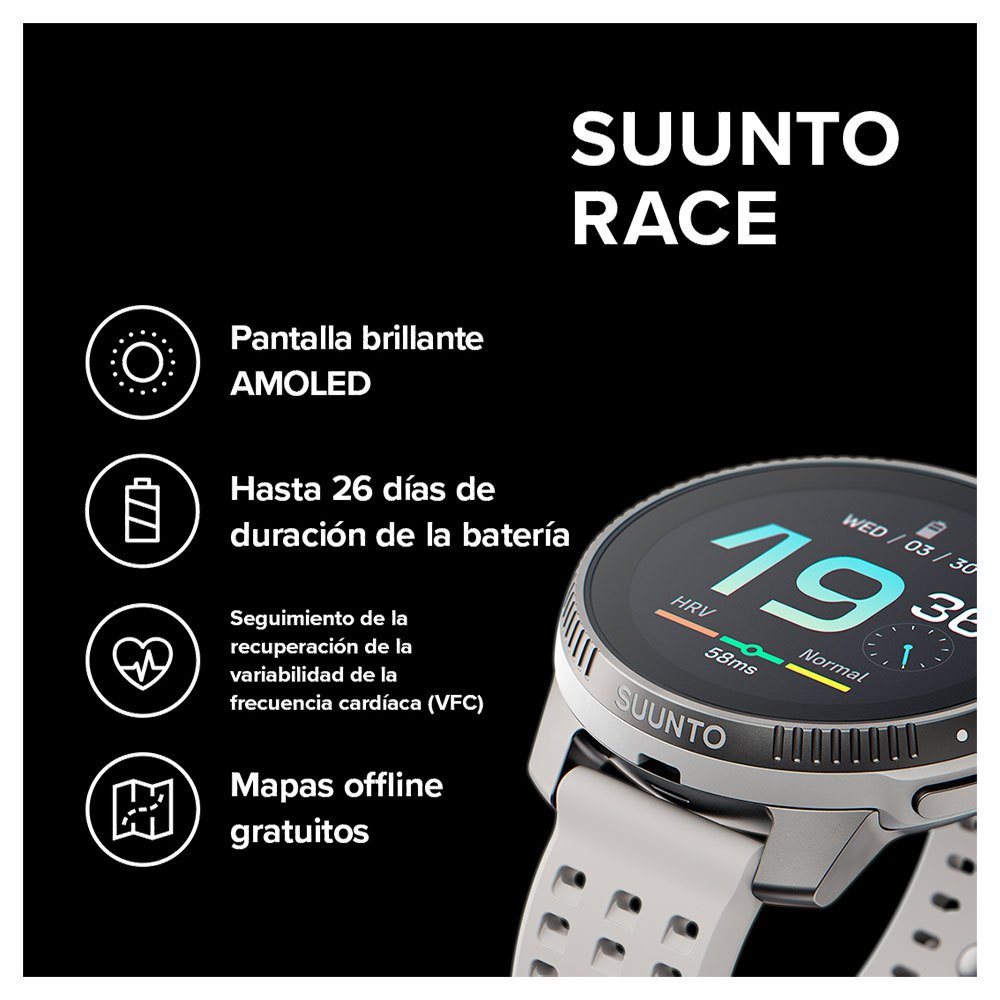 Купить Suunto SS050931000 Race Часы  Birch 7ft.ru в интернет магазине Семь Футов