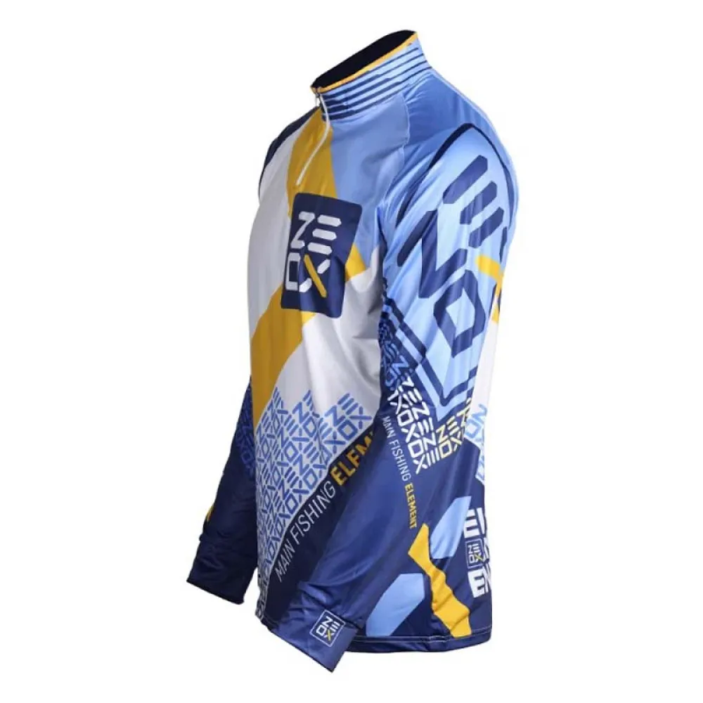 Купить Zeox 2610115 Свитшот с УФ-защитой Element CM202 Blue / White / Yellow 30x25x5 3XL 7ft.ru в интернет магазине Семь Футов