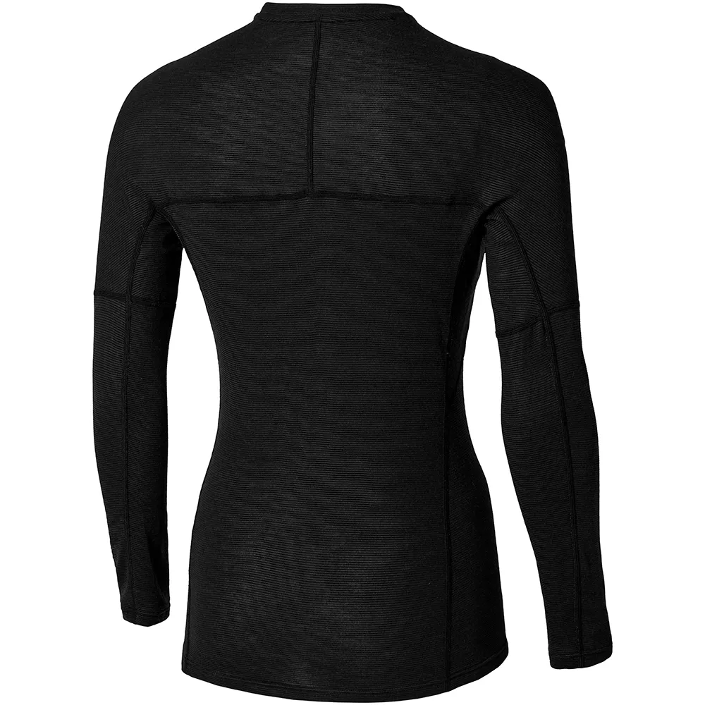 Купить Mizuno a2gac781-09-l Базовый слой с длинным рукавом Prem Merino Wool Black 30x25x2 7ft.ru в интернет магазине Семь Футов
