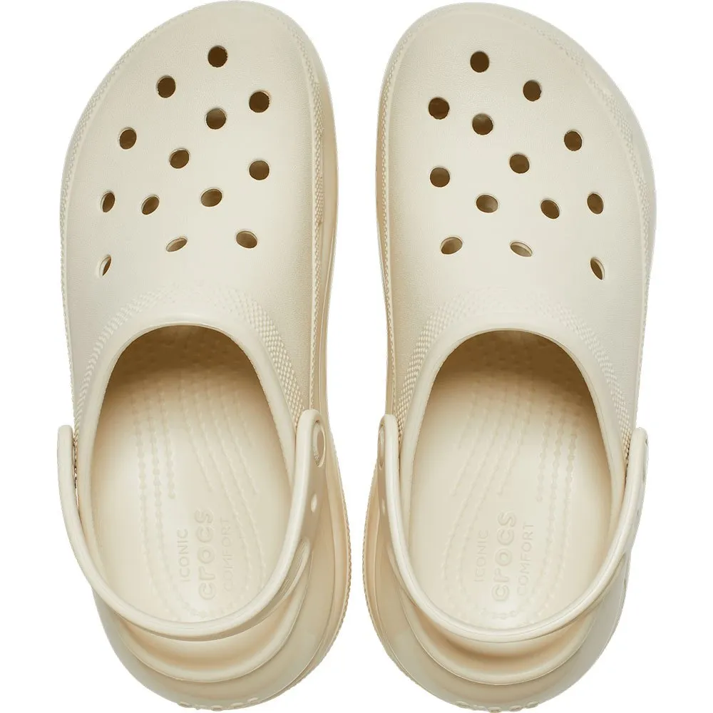 Купить Crocs 207988-2y2-m13 Деревянные башмаки Classic Mega Crush Bone 35x25x15 EU 48 7ft.ru в интернет магазине Семь Футов