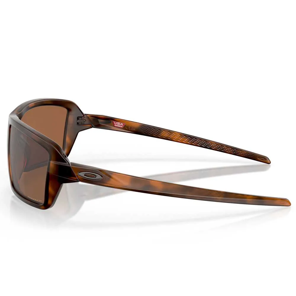 Купить Oakley OO9129-0763 Cables Prizm солнцезащитные очки поляризованные Brown Tortoise Prizm Polarized Tungsten/CAT3 7ft.ru в интернет магазине Семь Футов
