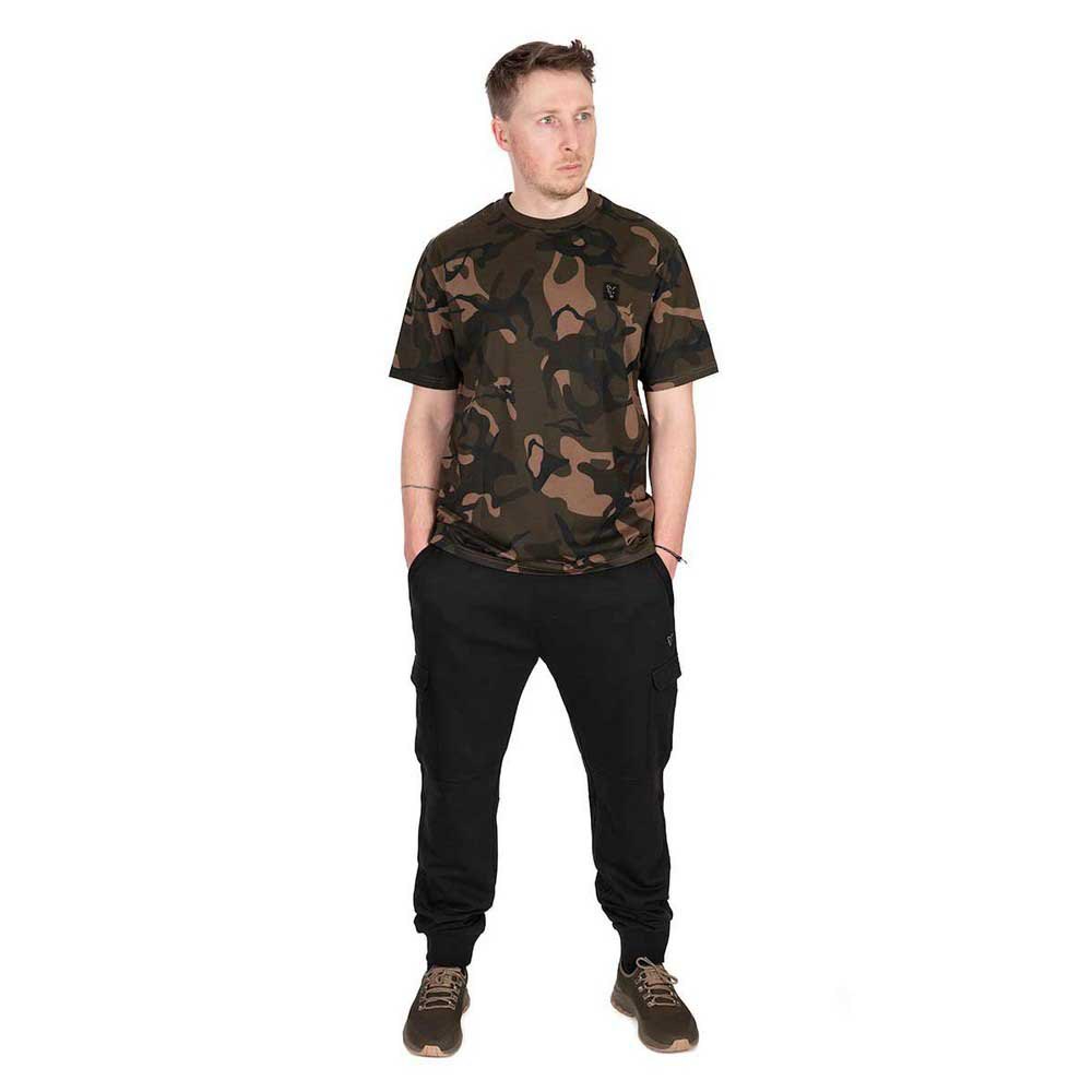 Купить Fox international CFX284 Футболка с коротким рукавом Зеленый Camo 3XL 7ft.ru в интернет магазине Семь Футов