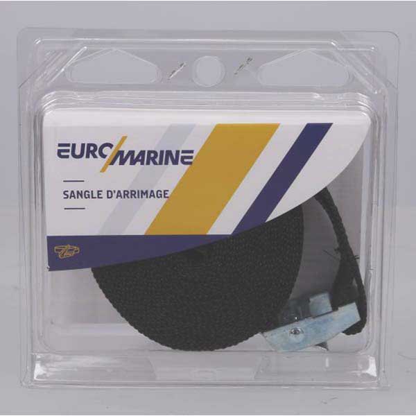Купить Euromarine 000863 260 DAN 5 m Полиэтиленовый ремень с пряжкой Зеленый Black 25 mm 7ft.ru в интернет магазине Семь Футов