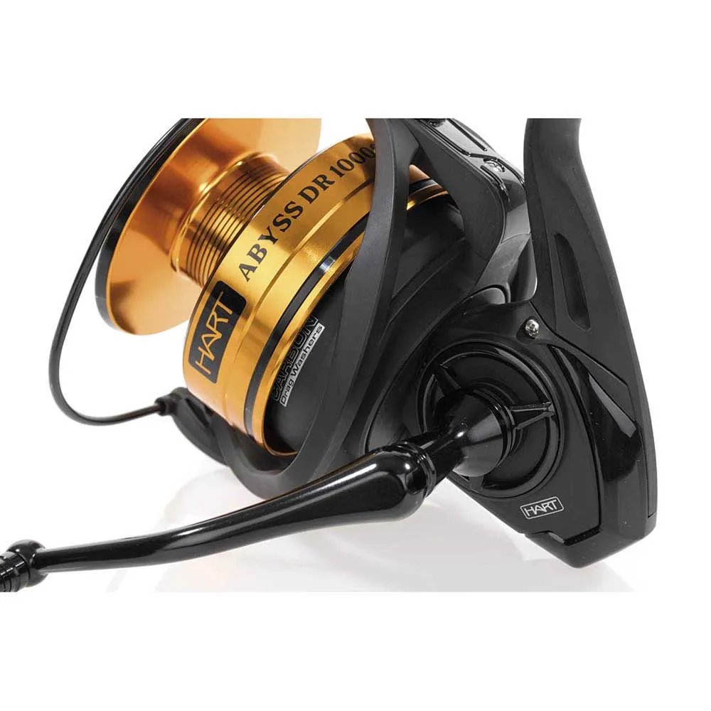 Купить Hart qhab100 джиговая катушка Abyss DR Black / Gold 20x20x15 10000 7ft.ru в интернет магазине Семь Футов