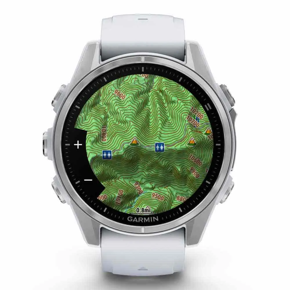 Купить Garmin 010-02903-00 Smartwatch Fenix 8 AMOLED 43 mm  White 7ft.ru в интернет магазине Семь Футов