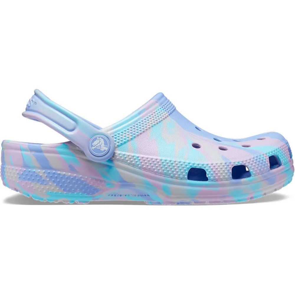 Купить Crocs 206838-5q7-c4 Деревянные башмаки Classic Marbled Moon Jelly / Multi 35x25x15 EU 19 7ft.ru в интернет магазине Семь Футов