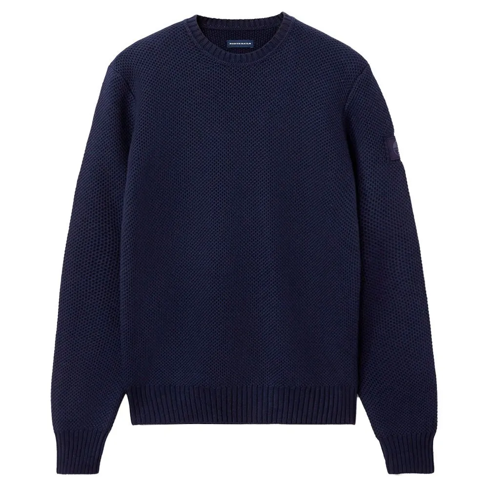 Купить North sails 699444-0802-XL Свитер Свитер Cotton Wool Голубой Navy Blue XL 7ft.ru в интернет магазине Семь Футов