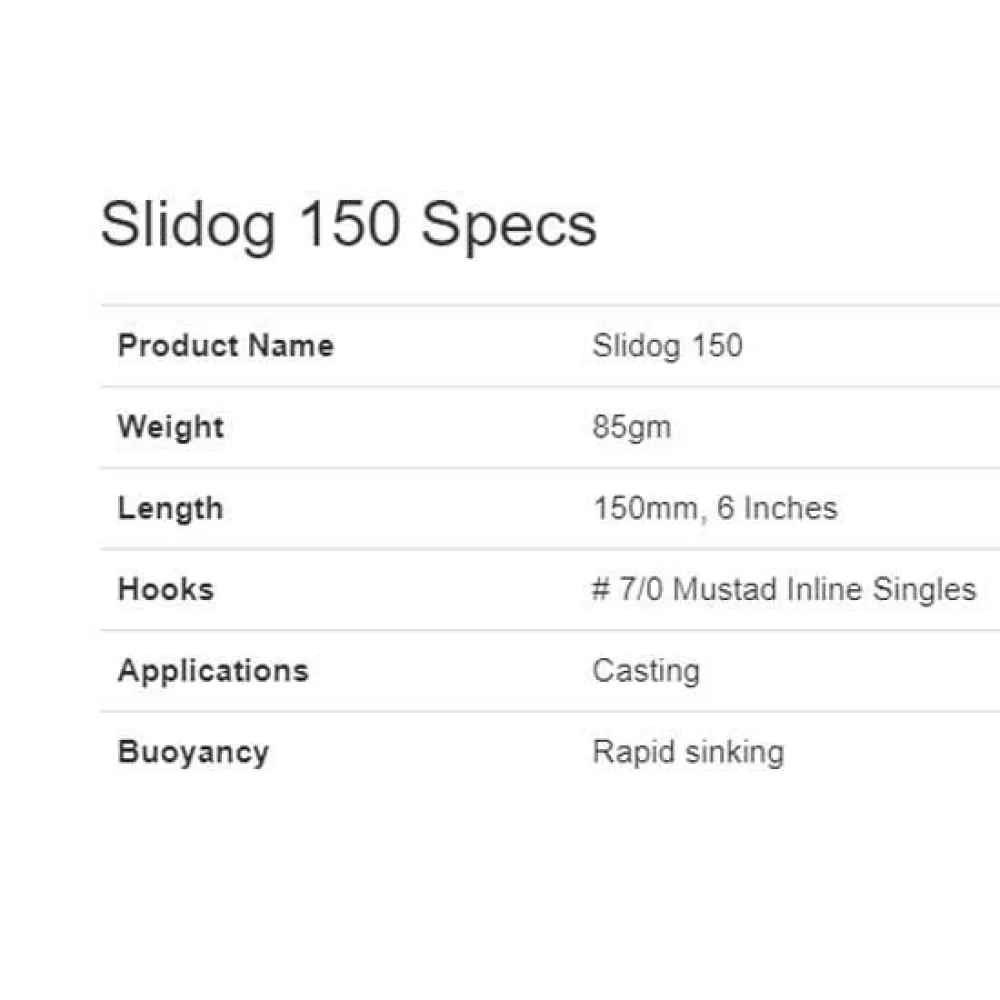 Купить Halco SD150-H55-00 Slidog 150 Mm 85g Многоцветный  H55 7ft.ru в интернет магазине Семь Футов