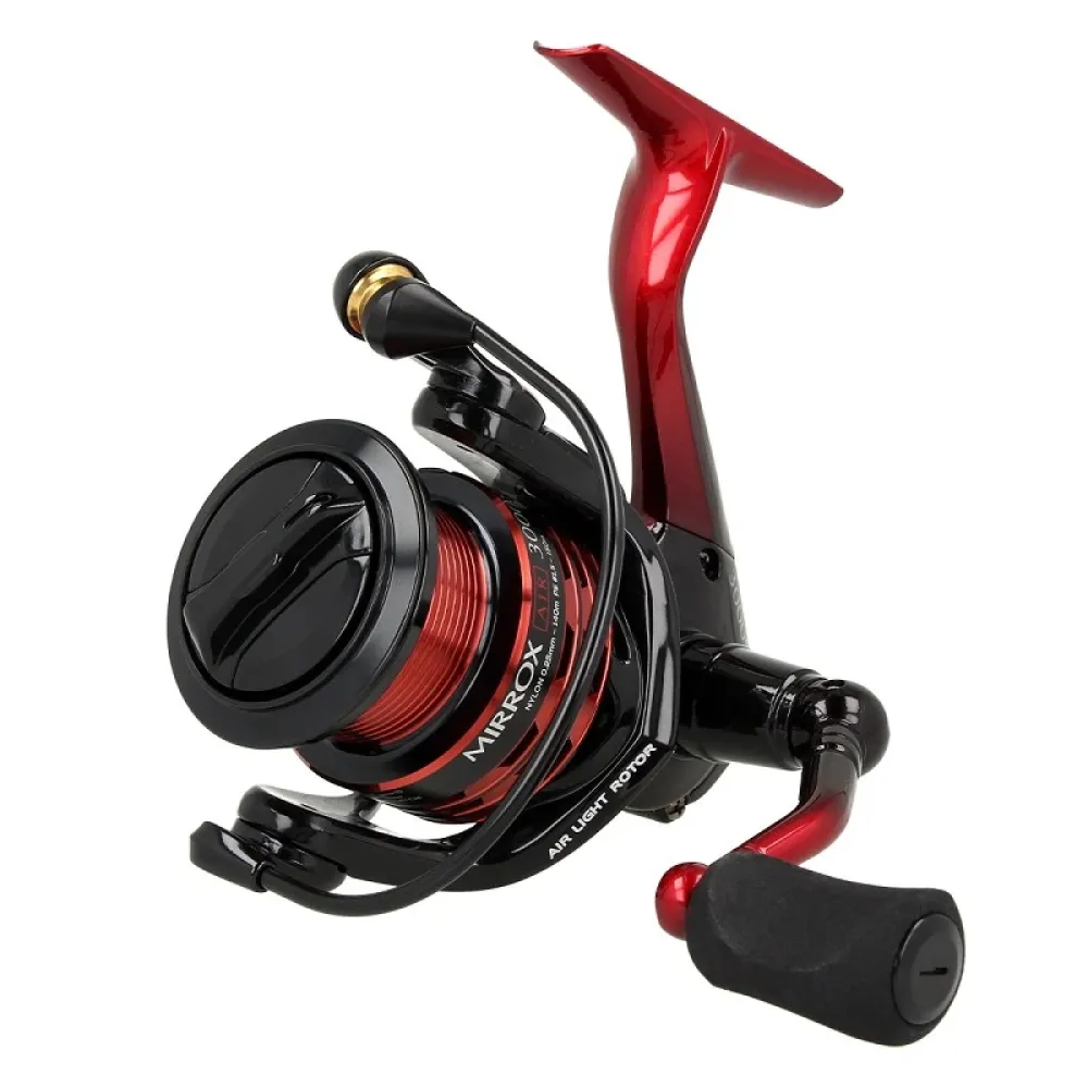 Купить Golden catch 1039002 спиннинговая катушка Mirrox Air Black / Red 20x20x15 3000S 7ft.ru в интернет магазине Семь Футов