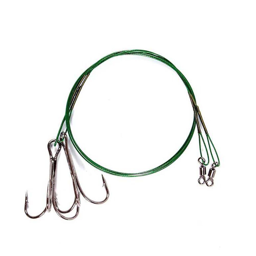 Купить Mivardi M-WLSTH256-UNIT Wire Swivel Treble Лидер Золотистый 6 kg 7ft.ru в интернет магазине Семь Футов