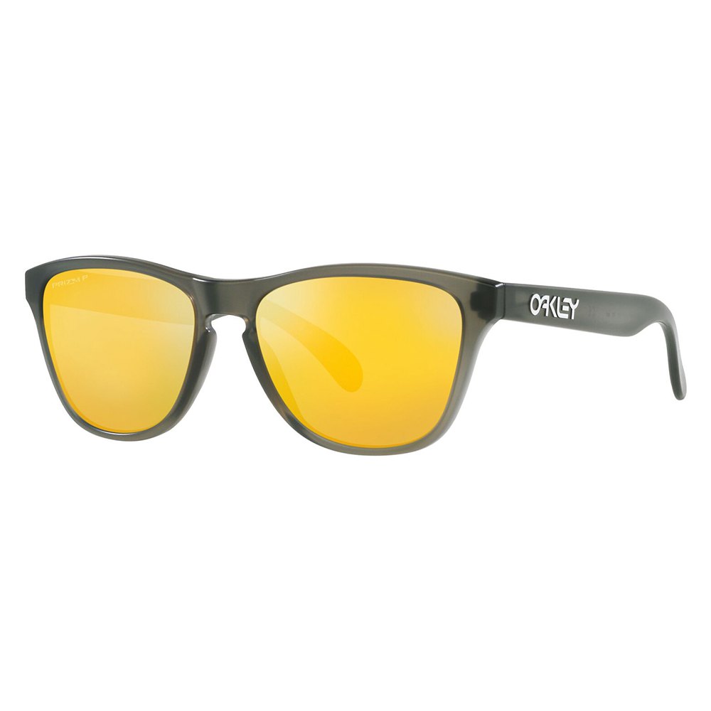 Купить Oakley OJ9006-3753 Frogskins XS Prizm Молодежные поляризованные солнцезащитные очки Matte Grey Smoke Prizm 24K Polar/CAT3 7ft.ru в интернет магазине Семь Футов