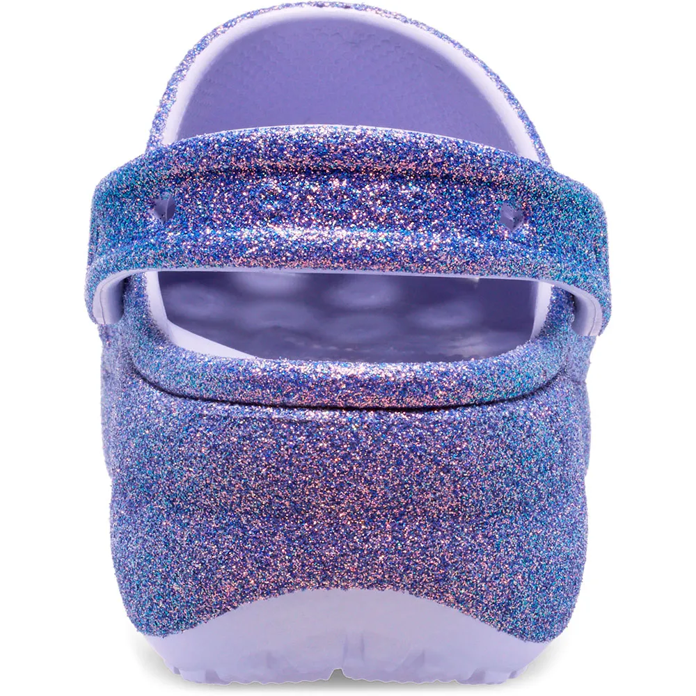 Купить Crocs 211024-5br-w6 Деревянные башмаки Platform Irid Glitter Purple Moon 35x25x15 EU 36 7ft.ru в интернет магазине Семь Футов