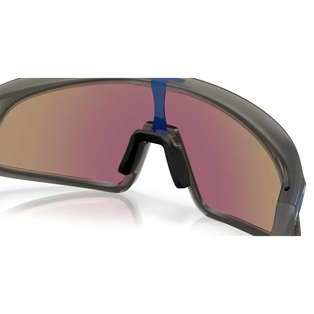 Купить Oakley OO9484-0349-0 Солнцезащитные очки Rslv Бесцветный Matte Grey Smoke Prizm Sapphire/CAT3 7ft.ru в интернет магазине Семь Футов