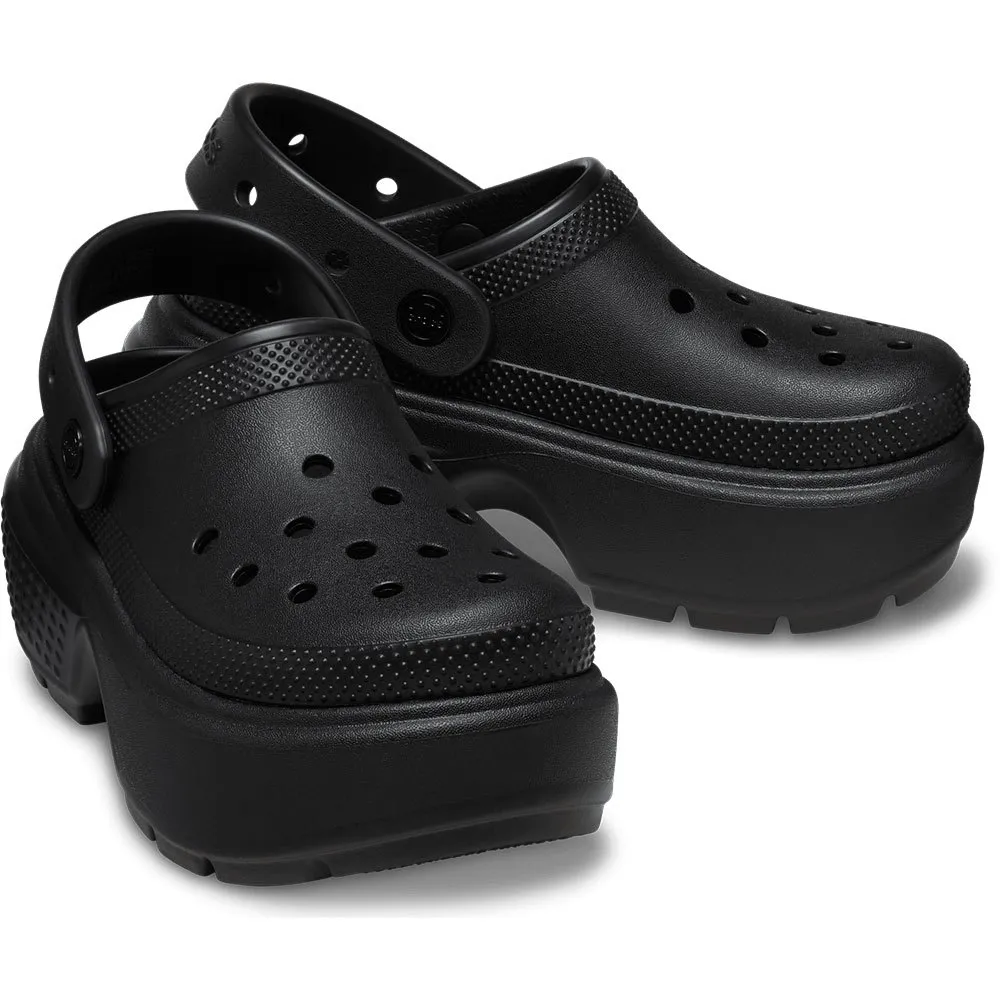 Купить Crocs 209347-00-m5/w7 Деревянные башмаки Stomp Black 35x25x15 EU 37 7ft.ru в интернет магазине Семь Футов