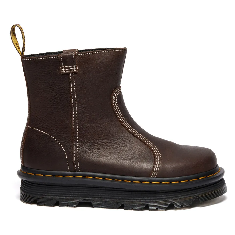 Купить Dr martens 4266-2200-050 Деревянные башмаки Zebzag Rigger Dark Brown 35x25x15 EU 38 7ft.ru в интернет магазине Семь Футов