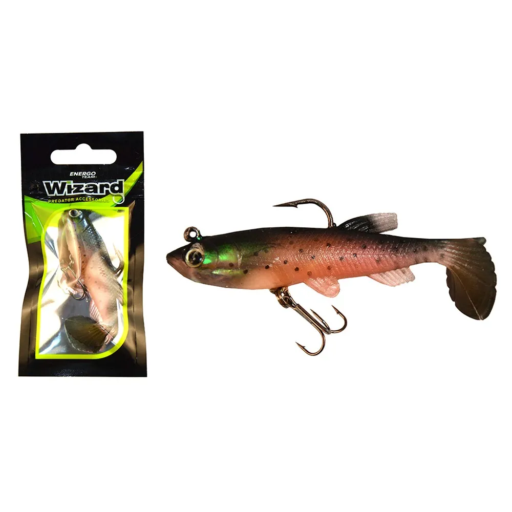 Купить Wizard 86915-337 Мягкий приманка Swimbait Long 76 mm Silver 7ft.ru в интернет магазине Семь Футов