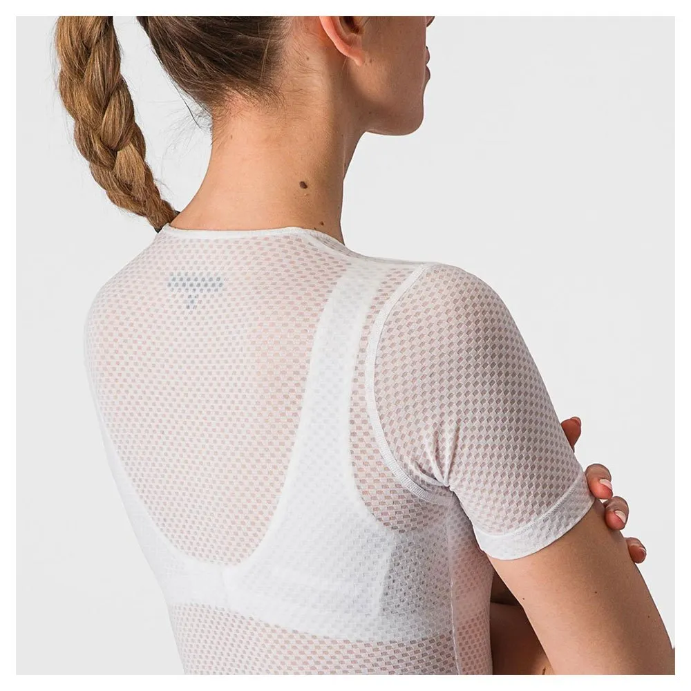 Купить Castelli 4524076001-xs Базовый слой с коротким рукавом Pro Mesh White 30x25x2 7ft.ru в интернет магазине Семь Футов